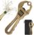 LKKCHER Wrench Beer Bottle Opener, Dad Makes It Heal Wrench for Father Men Birthday Christmas Father’s Day Gift, Wrench Gift, Gift for Craftsmen