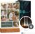 Maverton Illuminated LED Frame with Wooden Stand – Personalised Acrylic Glass Picture with Own Photo with LED Lighting – Glass Photo for Men for Birthday – Size: 15 x 24 x 4.5 cm – Collage