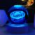 Vicloon 3D Crystal Ball Night Light, USB 3D Saturn Crystal Ball, 6 cm LED Coloured Night Light with Wooden Base, Planet Lamp for Christmas, Valentine’s Day, Astronomy Gift