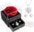 Miofula Eternal Rose Gifts for Women, Infinity Rose Box with Heart Necklace Earrings Silver 925, Flower Chain Birthday Gift for Women, Mum, Grandma, Girlfriend Gift, Christmas, Birthday, Anniversary