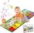 Rodzon 63301 Baby Toy from 1 Year, Music Mat Children 19 Songs 10 Animals, Children’s Toy from 1 2 3 Years Piano Mat Gift Girls Boys Christmas Birthday