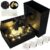 YeahBoom Gift Box with Bow, Box + Bag + Ribbon + Light, Magnetic, Gift Box with Lid, Gift Box with Ribbon, Gift Box for Gifts, Valentine’s Day