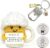 Knitted Beer Mug Gift Set with Lucky Charm Coin, A4-3pc, S