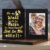 Father’s Day Gift for Dad – Personalised LED Picture Frame with Picture of Child, Perfect Gift Idea for Father’s Day, Birthday, Christmas from Daughter & Son