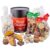 Hallingers Genuss Manufaktur Delicatessen Christmas Gift Set – XXL Gift Basket „Christmas Nasc…“ Large Gift Chocolates, Nougat Almonds & Dragged Orange Slices, Christmas for Women