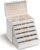 Vlando Jewellery Box Large Jewellery Storage with 6 Levels, Room Decoration