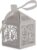 Elegant Candy Gift Boxes with Organza Ribbon – Decorative Candy Boxes for Wedding, Anniversary, Birthday, Baby Shower, Party & Event – Well-Designed DIY Craft Packaging – Silver (100)