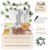 Wooden Baby Gift Basket with Handle, Children’s Hanger and Garland, Baby Storage Basket, Baby Shower Crate Cabinet, Personalised Baby Basket for Pregnant New Parents. Gift Basket-Wood-DE