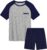 MoFiz Men’s Pyjamas Short 2-Piece Set Summer