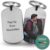 LAUBLUST Personalisierter Schlüsselanhänger mit Foto & Wunschtext inkl. Geschenkbox | Edelstahl – Personalisiertes Geschenk zum Geburtstag, Vatertag & Muttertag für Familie, Freunde & Hundebesitzer