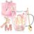 Gifts for Women, Latte Macchiato Glasses, Birthday Gift for Women, Double-Walled Coffee Glasses, Personalised Christmas, Valentine’s Day, Mother’s Day Gift for Best Friend, Sister, Tea Glasses