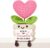 Gifts for Girlfriend, Handmade Crochet Heart Flower with Energy Card, Girlfriend Birthday Gift, Christmas Gift