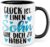 Mug Son Gift, Glück ist einen Sohn wie dich zu haben Gift Idea Coffee Mug with Saying Heartful Coffee Mug Father Mother Tea Cup Loving Love Children (Sohn)
