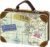 Moses Fernweh Mini Travel Case Travel Storage for Money Gifts, Metal, Multicoloured, 10.5 x 7.3 x 3.8 cm