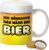 Beer Mug with Saying, Ich wünschte das wäre ein Bier, Funny Mugs, Coffee Mug with Saying, Beer Gifts for Men, 300 ml Coffee Mug, Beer Gift, Tea Cup, Father’s Day Gift