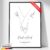 Gentle North Personalised Wedding Gift – Hand in Hand a Lifetime Poster with Name & Date – Wedding Gift for Bride and Groom – Personalised Wedding Gifts for Couples