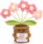 Gift for Mum – Handmade Crochet Flower Mother’s Day Christmas
