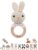 wunderwunsch Teething Ring Gift Personalised Baby Gifts for Birth
