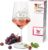 Wine Glass with Saying „Auf Nächte die zu Morgenstunden werden 0.5 L Glas lustig für Spritz Getränke Cocktails Sekt Schorle Punch oder Saft