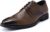 Allthemen Men’s Dress Shoes Leather Modern Lace-Up Formal Leather Shoes Business Oxford Derby Shoes