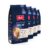 Melitta BellaCrema Decaffeinato Whole Coffee Beans, Decaffeinated, 4 x 1 kg, Unground, Coffee Beans for Fully Automatic Coffee Machines, Caffeine-Free, Mild Roast, Roasted in Germany, Strength 3