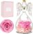 Miofula Eternal Rose Gifts for Mum, Infinity Roses Guardian Angel Gifts for Women, Glass Angel Figure Flowers Gift for Mum Mother Grandma Women Gift Christmas Birthday Anniversary Wedding Anniversary