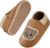IceUnicorn Crawling Shoes Baby First Walking Shoes Soft Leather Boys Girls Leather Shoes Babies Non-Slip Crawling Shoes with Rubber Sole Baby Shoes