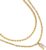 ICRUSH Chasing Dreams Cubic Zirconia Pendant Necklaces Multi-Row Chain