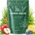 Green Detoxification Powder, 200g Green Superfood Powder Helper – Vegetable Blend with Matcha, Barley Grass, Spirulina & Wild Blueberry | Vegan Digestive & Energy Booster