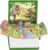 3D Dinosaurier PopUp Schlüsselanhänger Figuren Buch für als kleines Geschenk – Lustiges für unterwegs (Green, One Size)