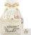 Xuniea Baby Gift Nappy Bag Gift with Greeting Card Ribbons Christmas