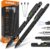 KEZKALS Gifts for Men, 2 Pack 9 in 1 Ballpoint Pen, Men’s Gifts