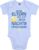 Shirtoo Funny Baby Bodysuit with Saying „Meine Mama ist jetzt auch Nachts erreichbar“ („My Mama ist jetzt auch Nachts erreichbar“)