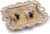 Funly mee Small Antique Jewellery Tray Vintage Gold Jewellery Tray, Ring Holder