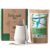 ORIGEENS MATE TEE SET mit Mate Becher, Bombilla, und BIO Yerba Mate Tee | Design Mate Tee Becher aus Keramik – Portugal | Originelles Geschenkset