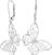 Women’s Earrings 925 Silver Rhodium-Plated with Gift Box