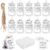 Pack of 10 Bottle Openers for Baby Shower Party Favours Christening Baby Shower Christening Party Favour Birthday Party Keepsake Decoration Baby Bottle Shape Favours for Baby Shower Favours (Silver 01)