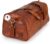 Berliner Bags Oslo Vintage Leather Duffel Bag Brown