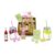 Römer Präsente Fresh Lemonade Gift Set 16 Pieces 2 Lemonade Jars with 2 Lids and 2 Reusable Straws 6 Reusable Ice Cubes, Cane Sugar, Monin Syrup + Recipe Card in Gift Box