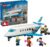 LEGO City Passenger Jet Toy, Aeroplane Model Kit with 4 Mini Figures and Travel Accessories, Educational Toy, Birthday Gift for Boys from 4 Years, 60492
