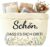 Schön Dass es Dich Gibt Gift Basket to Fill Yourself Gift Bag Gifts for Women Girlfriend Best Friend Gifts for Birthday Wedding Anniversary Christmas