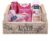 Herz & Heim Gift Set for Women with Beauty Products in Personalised Wooden Gift Basket, Choice of Designs (Little Break)