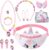 Yamitora Unicorn Handbag and Jewellery Set for Girls – Children’s Jewellery Gifts 2-6 Years – Necklace Bracelet Birthday Gift Unicorn Gifts for Girls 2 3 4 5 6 Years