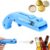 Cap Gun Bottle Opener – Gun Beer Opener with Bottle Cap Launch | Functional Bottle Opener for Party, Bar, BBQ – Creative Beer Gift for Men (Pack of 1) – Blue