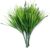 QWORK 6 Bundles Artificial Grass Artificial Plants Decorative Green UV-Resistant for Indoor Outdoor Home Office (30-40 cm)
