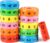 Kesote 2 Pieces Educational Toy Maths Calculation Roll School Maths Learning Calculation Toy Back to School