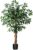 SOGUYI 120 cm Artificial Plant Ficus Tree – Artificial Plants Like Real with Natural Wood Trunk, Large Artificial Plants for Office, Home, Indoor and Outdoor Decoration, 1 Pack