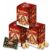 Christmas Lucky Biscuits Gingerbread – Pack of 3, Crispy Pastries with Sayings in German, Vegetarian, Individually Wrapped, Sweets Christmas, Ideal as Advent Calendar Filling, Christmas