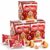Food crew 36 x (3 x 12) lucky cookies Christmas gingerbread – Christmas lucky biscuits & Christmas biscuits with spicy gingerbread spice – individually wrapped, advent calendar filling & secret Santa