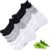 Bamboo Trainer Socks for Women, 6 Pairs, Breathable